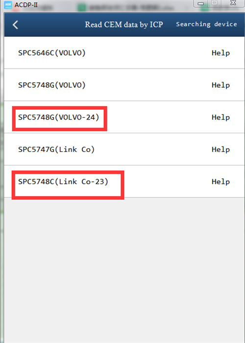 Volvo (2023- 2024) Read CEM Data by ICP with Yanhua ACDP2