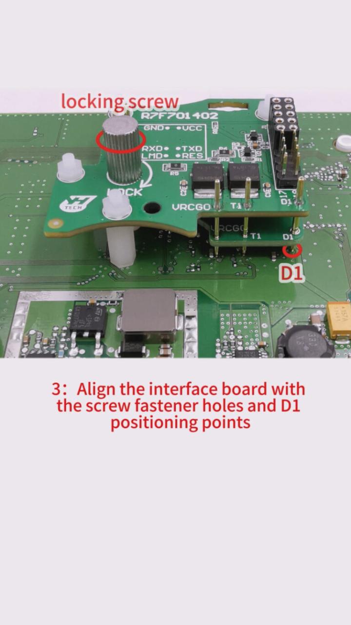 Yanhua ACDP Module 34 for VW MQB RH850 IMMO/Mileage Installation Guide