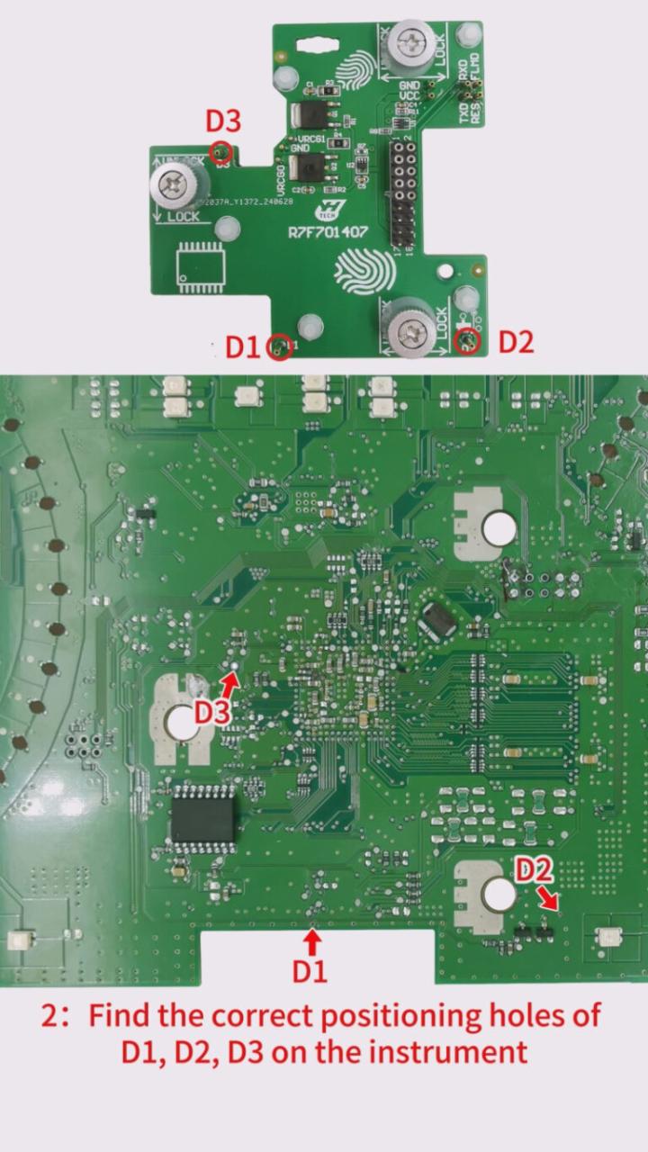 Yanhua ACDP Module 34 for VW MQB RH850 IMMO/Mileage Installation Guide