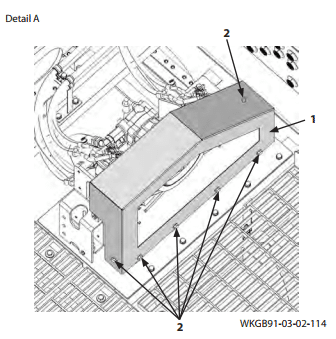 HITACHI EX5600 Air Conditioner Compressors Removal and Installation Guide (3)