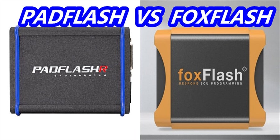 PADFLASH VS FOXFLASH ECU & TCU Programmer