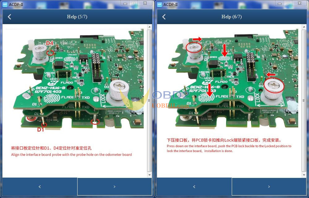 Yanhua ACDP2 Correct Benz A247 W177 A-Class HU6 Cluster Mileage