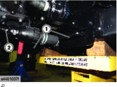 How to Remove Second Tank for CLAAS AXION 960-920 Tractor (12)