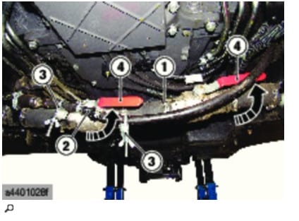 How to Remove Second Tank for CLAAS AXION 960-920 Tractor (19)
