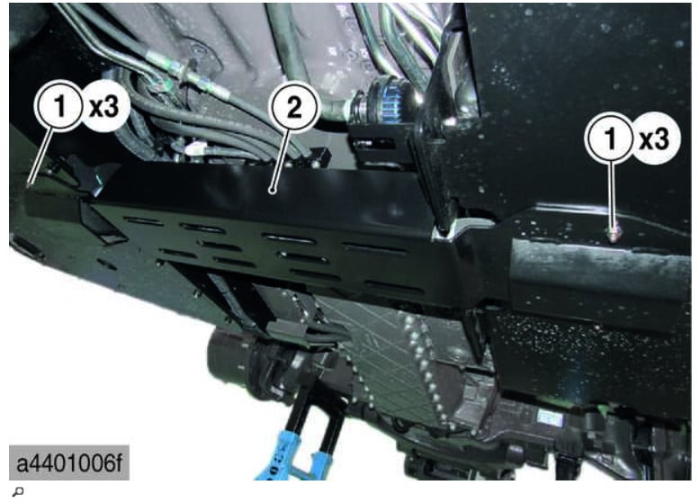 How to Remove Second Tank for CLAAS AXION 960-920 Tractor (20)