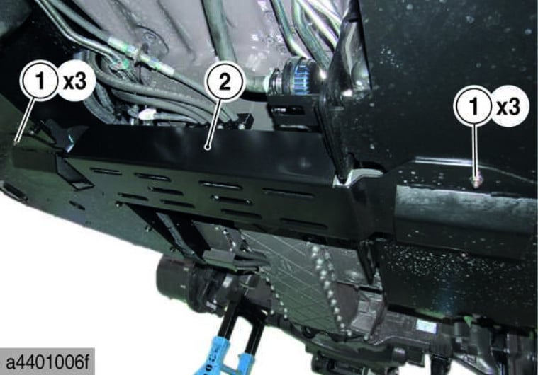 How to Remove Second Tank for CLAAS AXION 960-920 Tractor (3)
