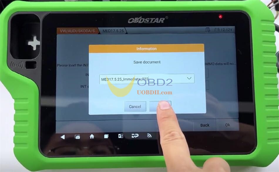 OBDSTAR X300 Classic G3 Program 2018 VW Tiguan MQB48-5A All Keys Lost