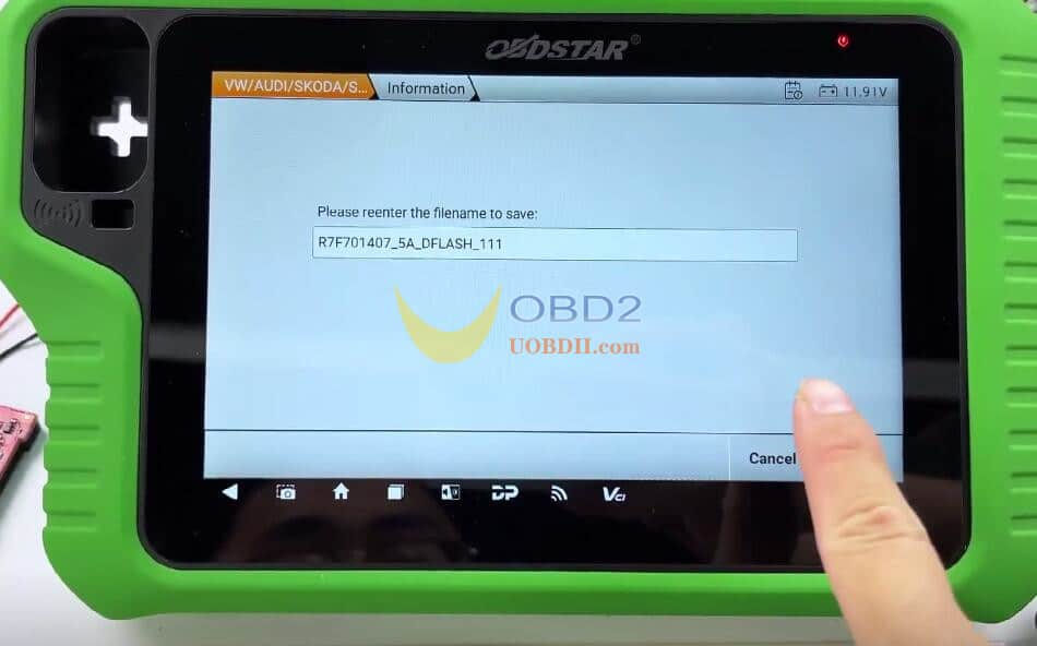 OBDSTAR X300 Classic G3 Program 2018 VW Tiguan MQB48-5A All Keys Lost