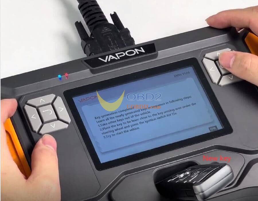 VAPON VP100 Add 2015-2021 BMW G Chassis BDC2 Key by Bench