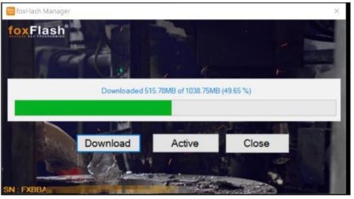install foxflash ecu software 5