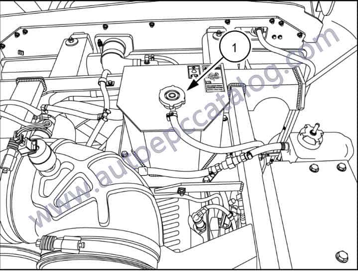 New Holland T9 Tractor Engine Coolant drain and Flush Guide (4)