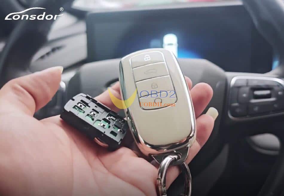 Lonsdor K518 PRO Add 2022 Chery Tiggo 8 Plus Smart Key