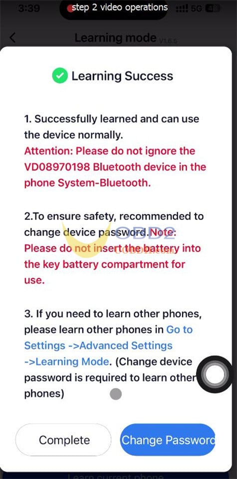 How to Solve Xhorse Bluetooth Smart Key “Not Allowed in current region”?