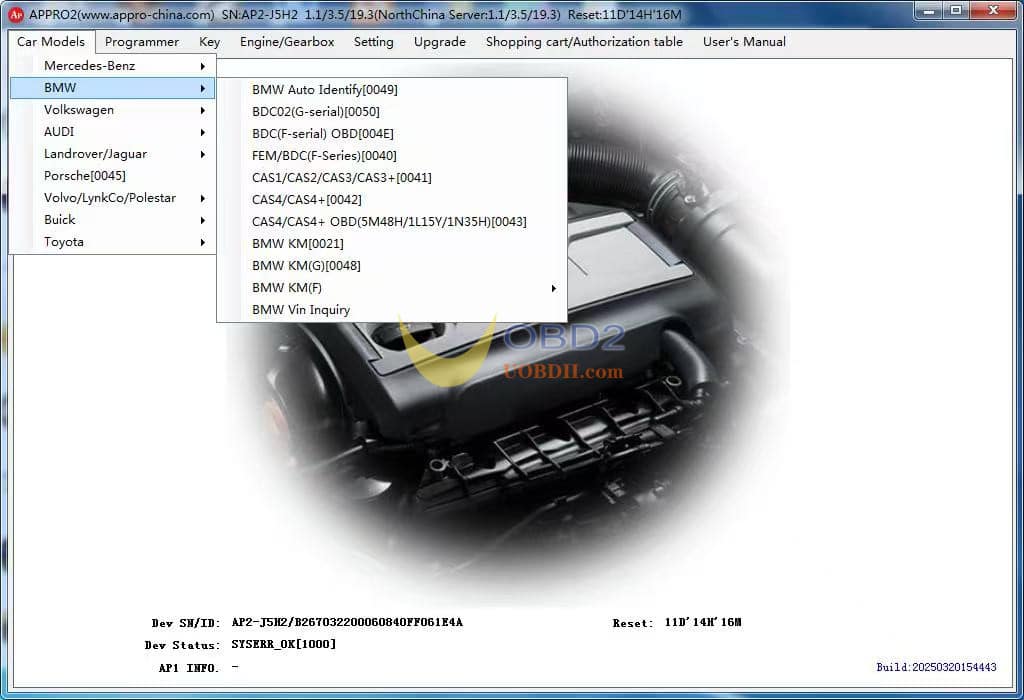 Yanhua ACDP Module 38 for BMW G-Chassis BDC2 2015-2021 Key Adding Released!