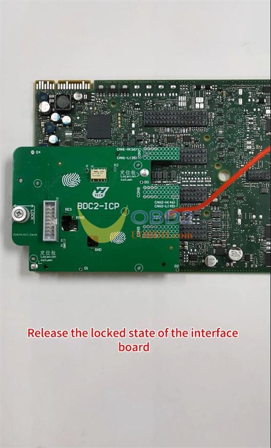 Yanhua Module 38 BMW G-Chassis BDC2-ICP Interface Board Install and Disassemble Guide
