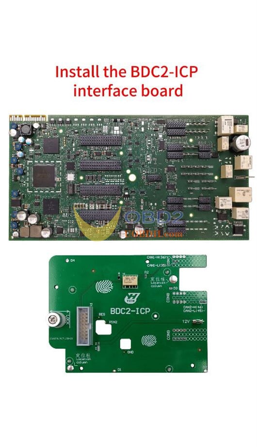 Yanhua Module 38 BMW G-Chassis BDC2-ICP Interface Board Install and Disassemble Guide