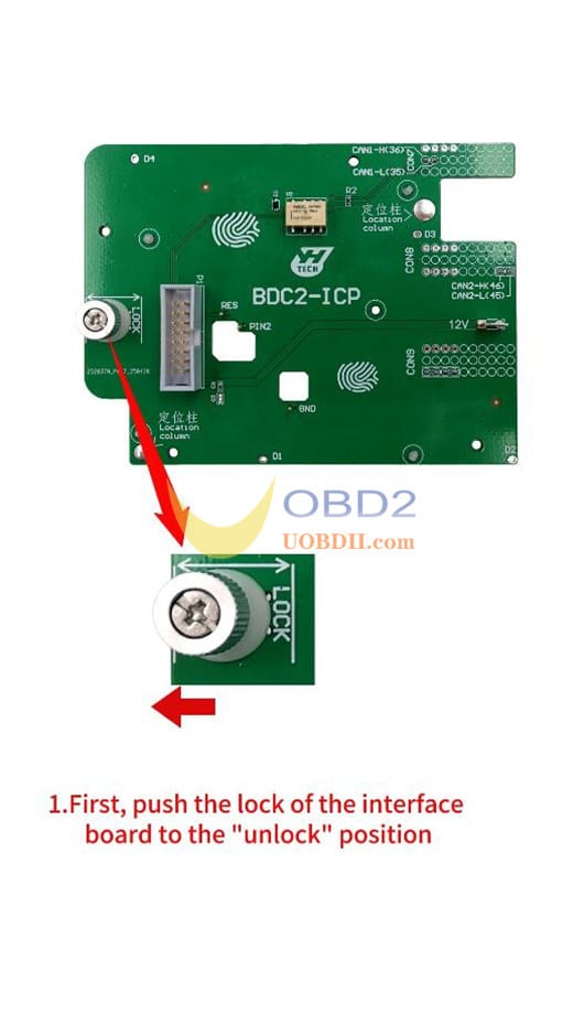Yanhua Module 38 BMW G-Chassis BDC2-ICP Interface Board Install and Disassemble Guide
