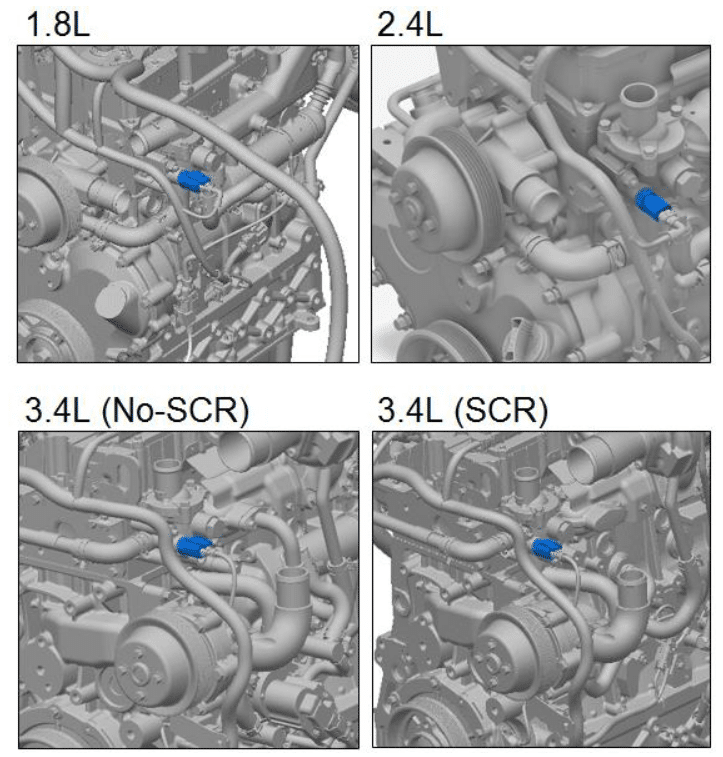 How to Solve Doosan Stage V Engine P011E Coolant Temperature Plausibility Fault (3)