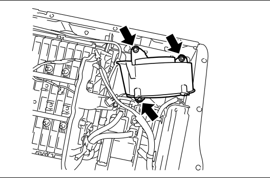 How to Remove HV Battery Cooling FAN for HINO Truck with J05E Engine (3)
