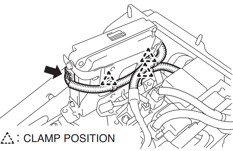 How to Replace HV Battery ECU for HINO Truck J05E Engine (2)